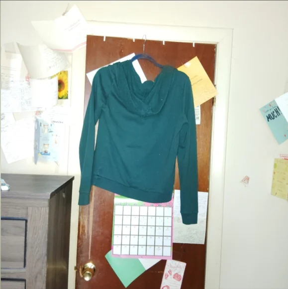 Victoria Secret PINK 1/4 Zip Hooded Sweatshirt - Medium - Picture 5 of 6